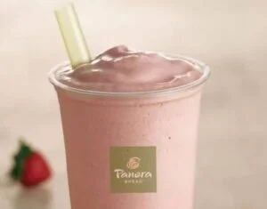Panera Bread Menu with Prices 92 Panera Bread Strawberry Banana Smoothie with Greek Yogurt 300x235 1