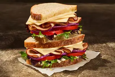 Turkey & Cheddar Sandwich
